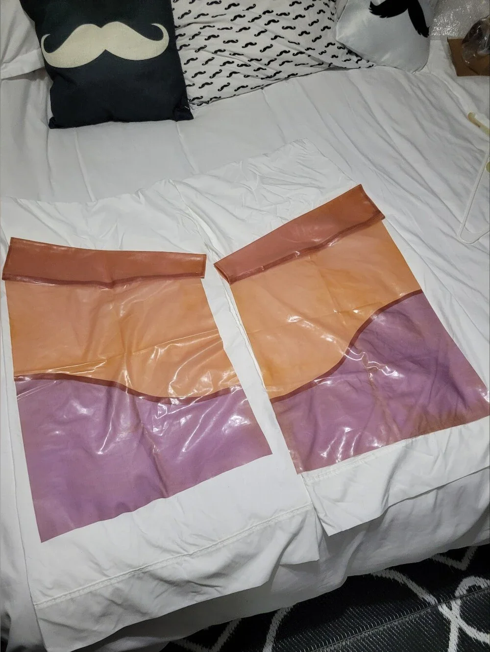 REAL LATEX by Dawnamatrix Kimono Sleeves Sz S/M